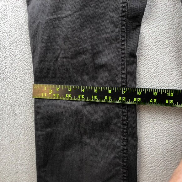 Eddie Bauer Womens Blakely Bootcut Pants Size 4 Herringbone Brown Classic Casual - Picture 9 of 16